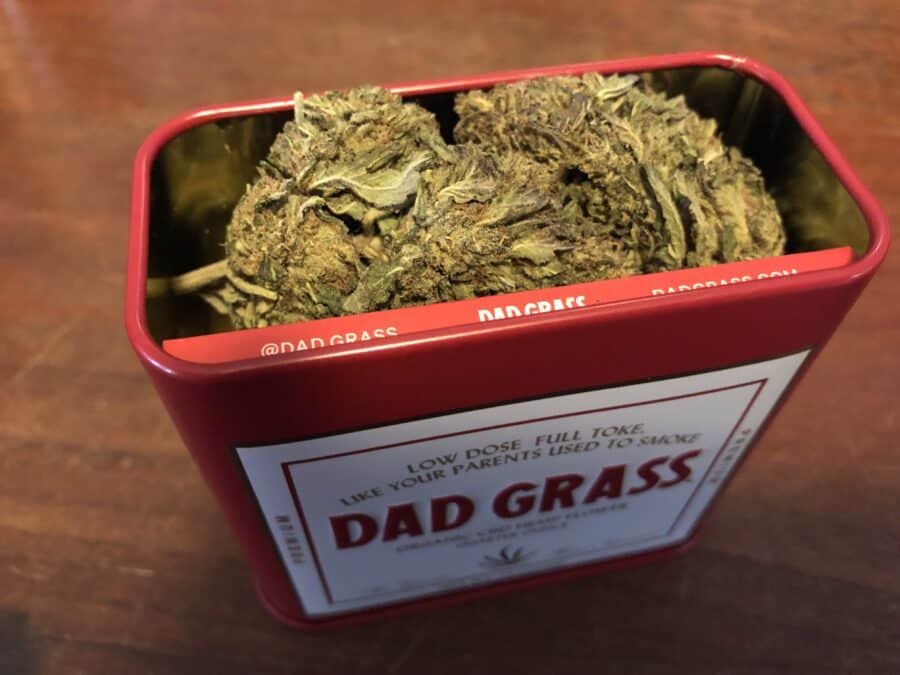 Cannabinthusiast | Product review: Dad Grass - Tin