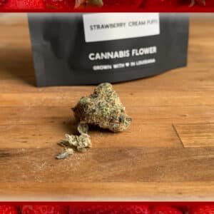 Cannabinthusiast | Medical Marijuana review: Strawberry Cream Puffs | Flower
