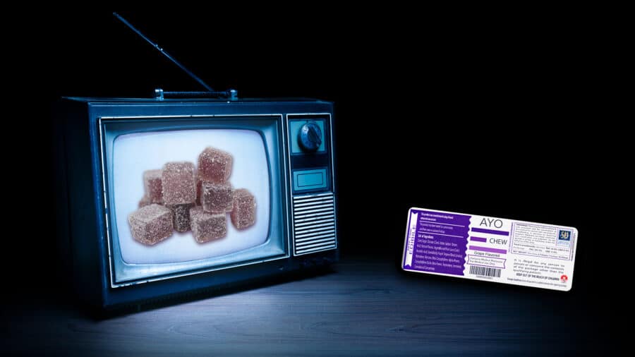 Cannabinthusiast | THC Edible review: Ayo Nite Time Grape Chews - TV